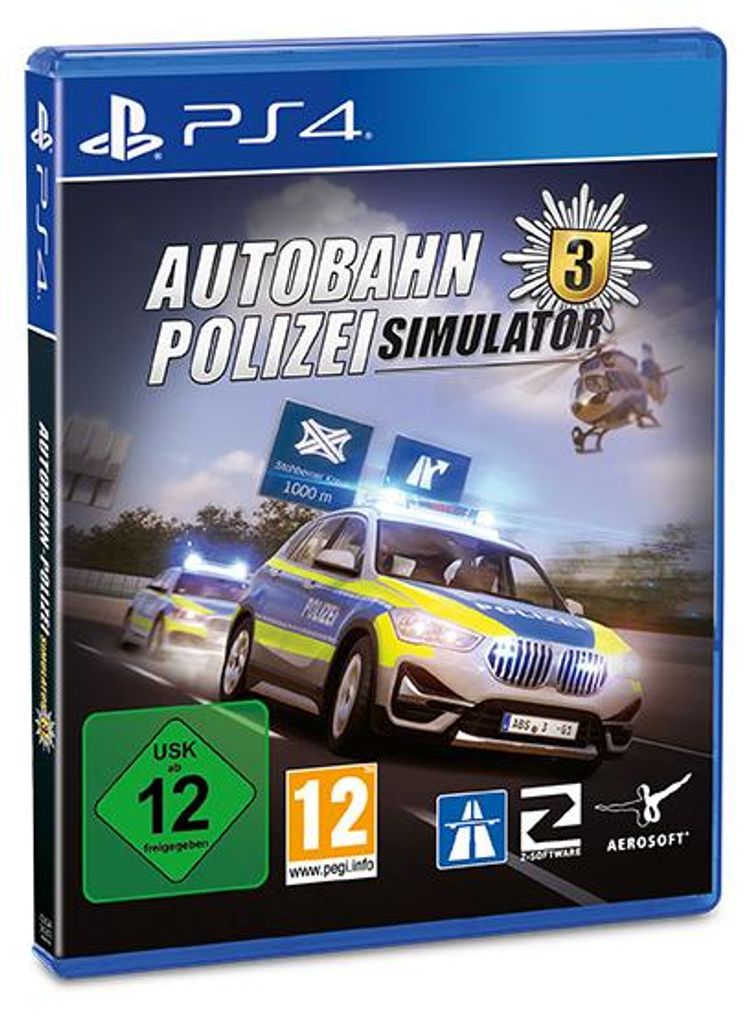 Aerosoft Autobahn Polizei Simulator 3 – PlayStation 4 Spiel Produktbild 