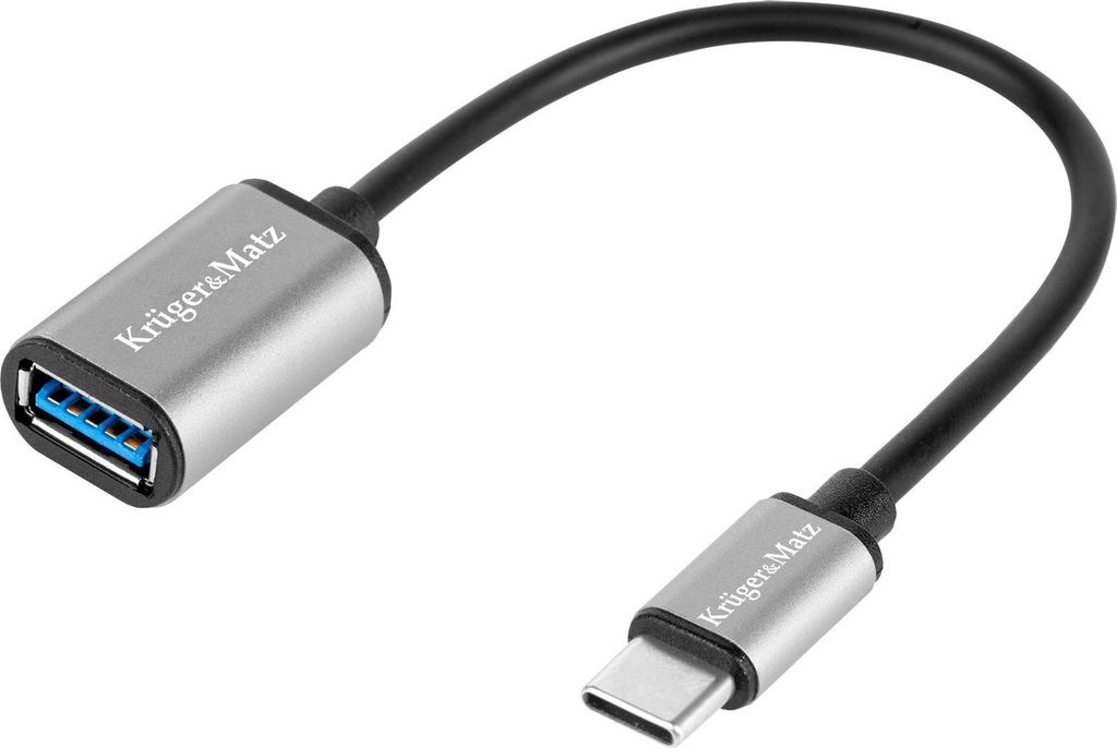 Kruger&Matz KM1246 USB 3.0 OTG-adapter USB-A (F) - USB-C Productafbeelding 
