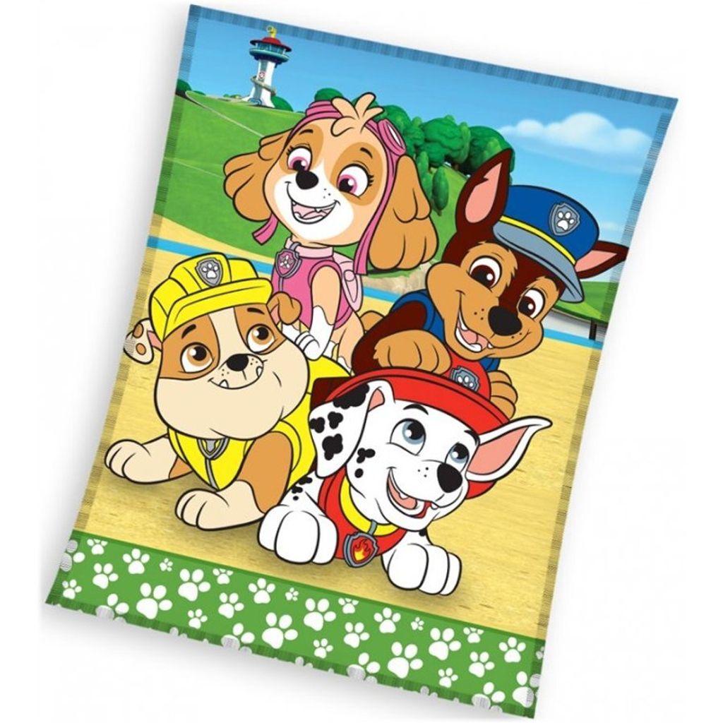 Uniqoos® Coperta in pile "Rescue" di PAW Patrol – 150 x 200 Immagine del prodotto 