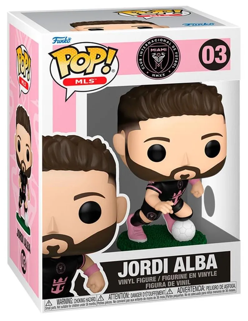 Jouet de collection Inter Miami Jordi Alba - Figurine football officielle