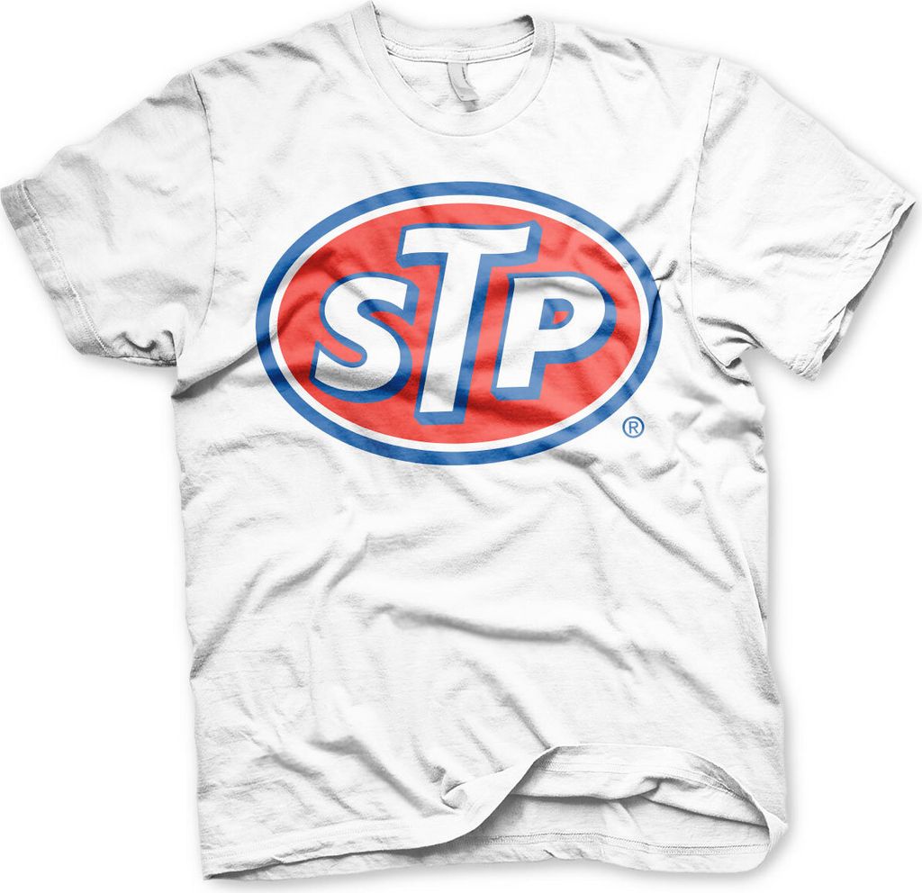 STP Classic Logo T-Shirt - Medium - White