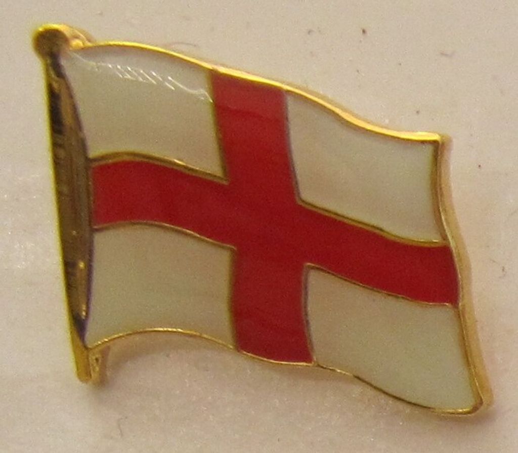 Pin Anstecker Flagge Fahne England rotes Kreuz Flaggenpin Produktbild 