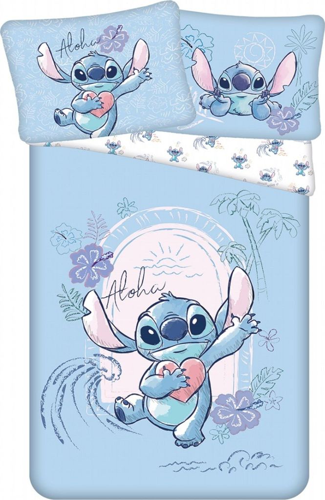 Jerry Fabrics Inklusive Leinen Lilo und Stitch Wave Produktbild 