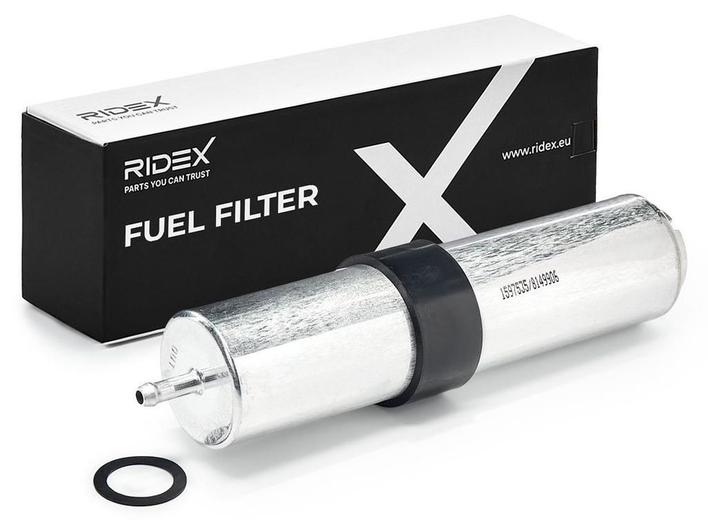 Kraftstofffilter RIDEX 9F0094 für BMW 3 Touring (E91) Leitungsfilter