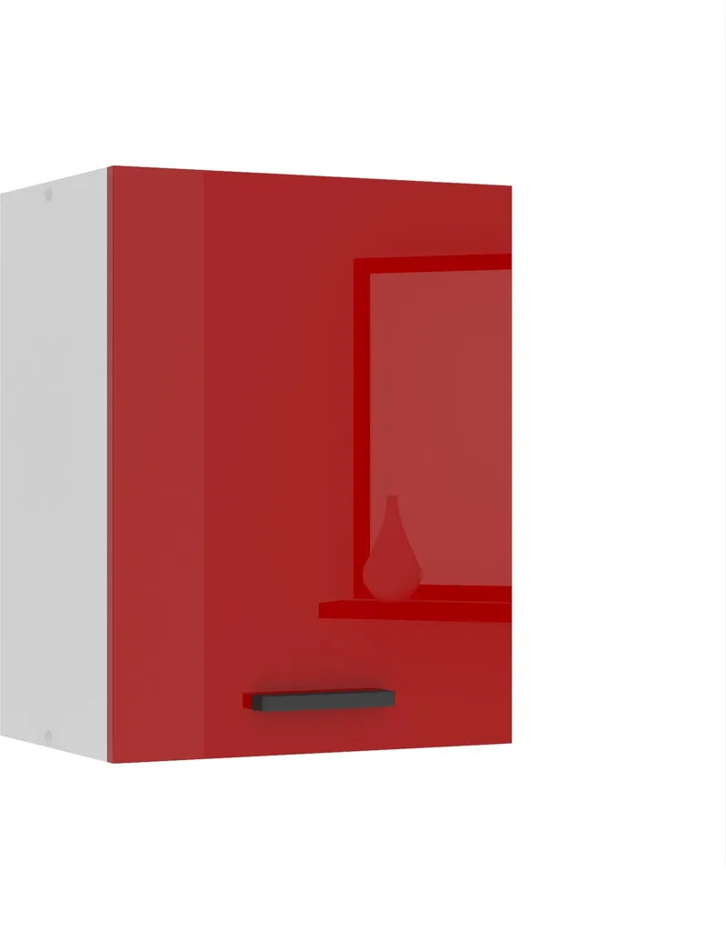 Pensile da Cucina Belini SG 45 cm Rosso Lucido | Design Moderno