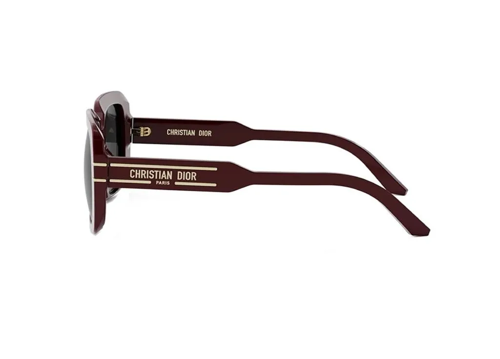 Finis l'éblouissement avec les lunettes de soleil DIOR S11I rouge chic