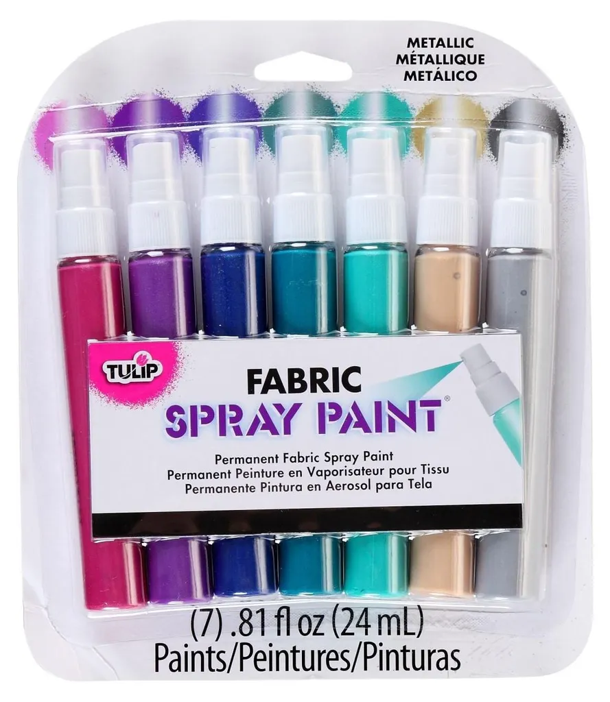 Customiser vos Vêtements avec le Kit de Peinture Spray Textile Tulip 6