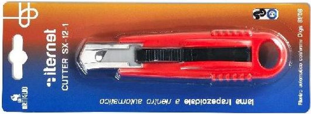 Artiglio SX-12-1 Orange, Edelstahl Abbrechmesser