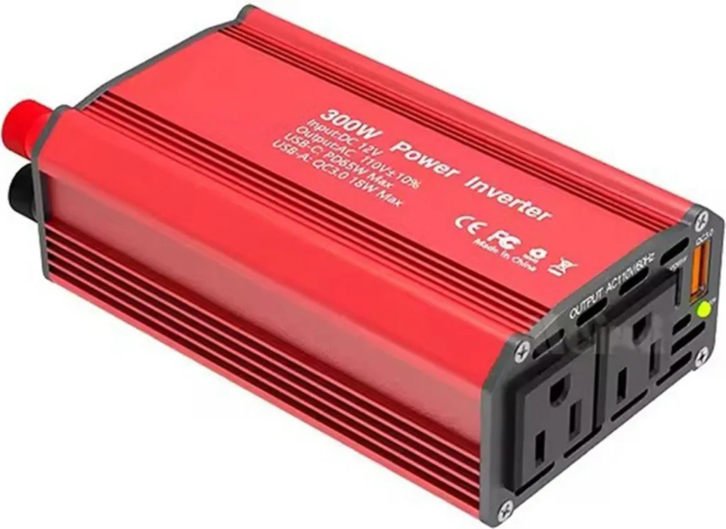 Onduleur 12V 110V 300W : Finissez-en avec les Batteries Vides en Auto