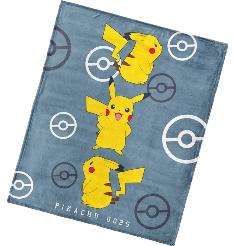 Coperta per bambini Pokémon Detective Pikachu 130x160 cm Immagine del prodotto 