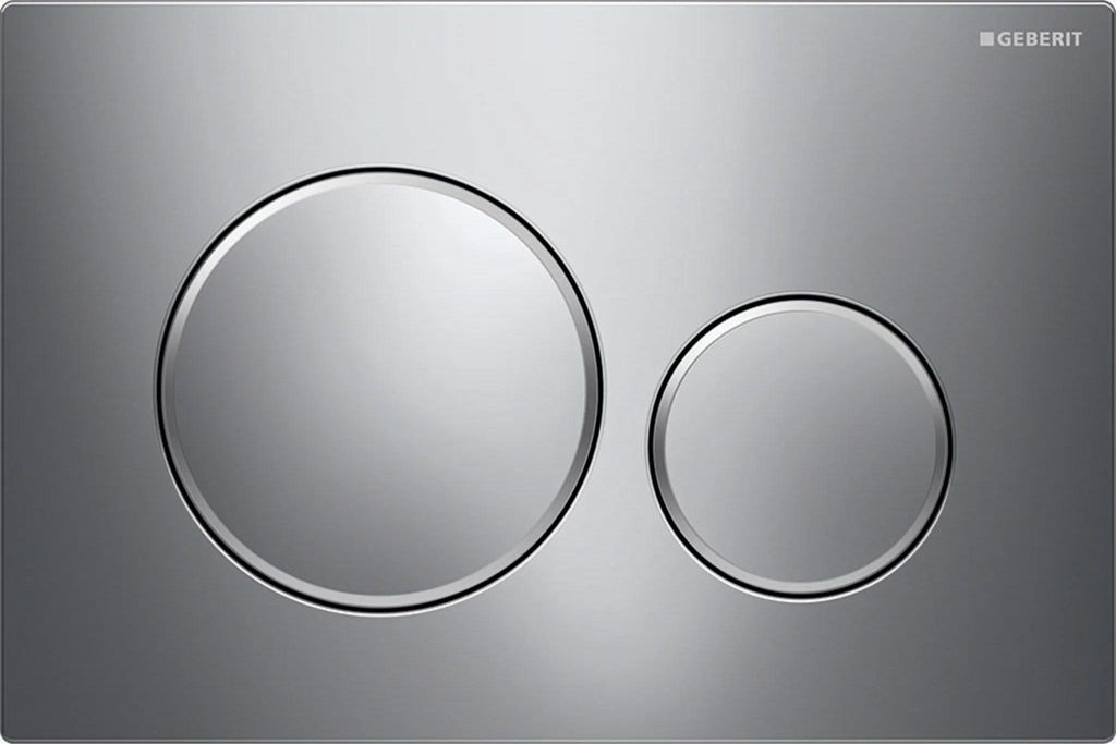 Geberit Betätigungsplatte Sigma 20 Hochglanz, Produktbild 