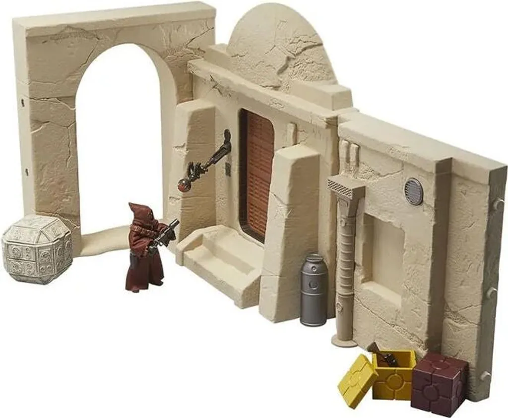Jawa Mos Eisley figurine 9,5 cm : le détail vintage pour votre vitrine