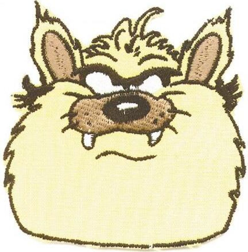 Aufnäher - Cartoon Hundekopf - 00924 - Gr. ca. 9 x 8 cm - Patches Stick Applikation