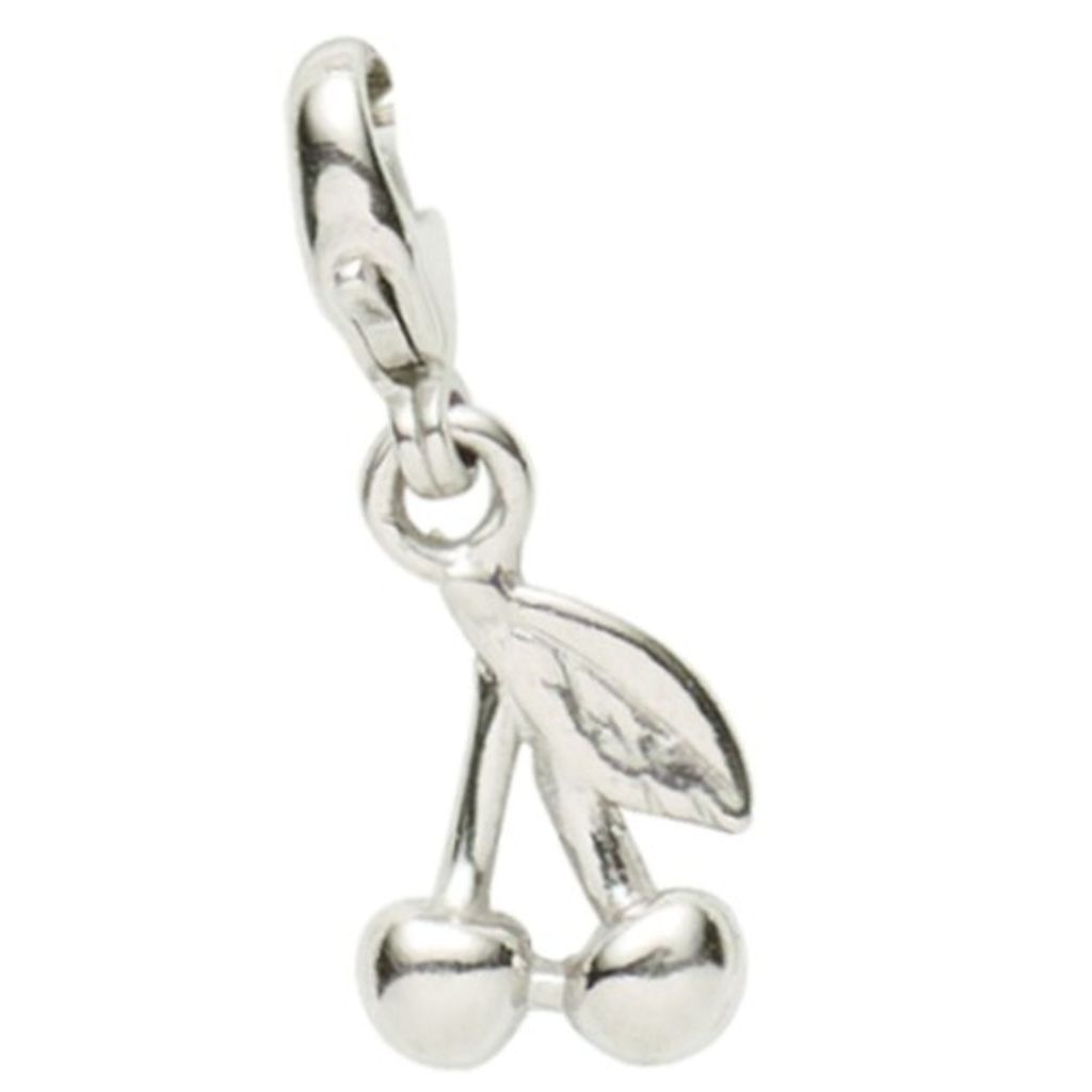 Basic Silber 22.VX108 Damen Charms Kirschen Silber