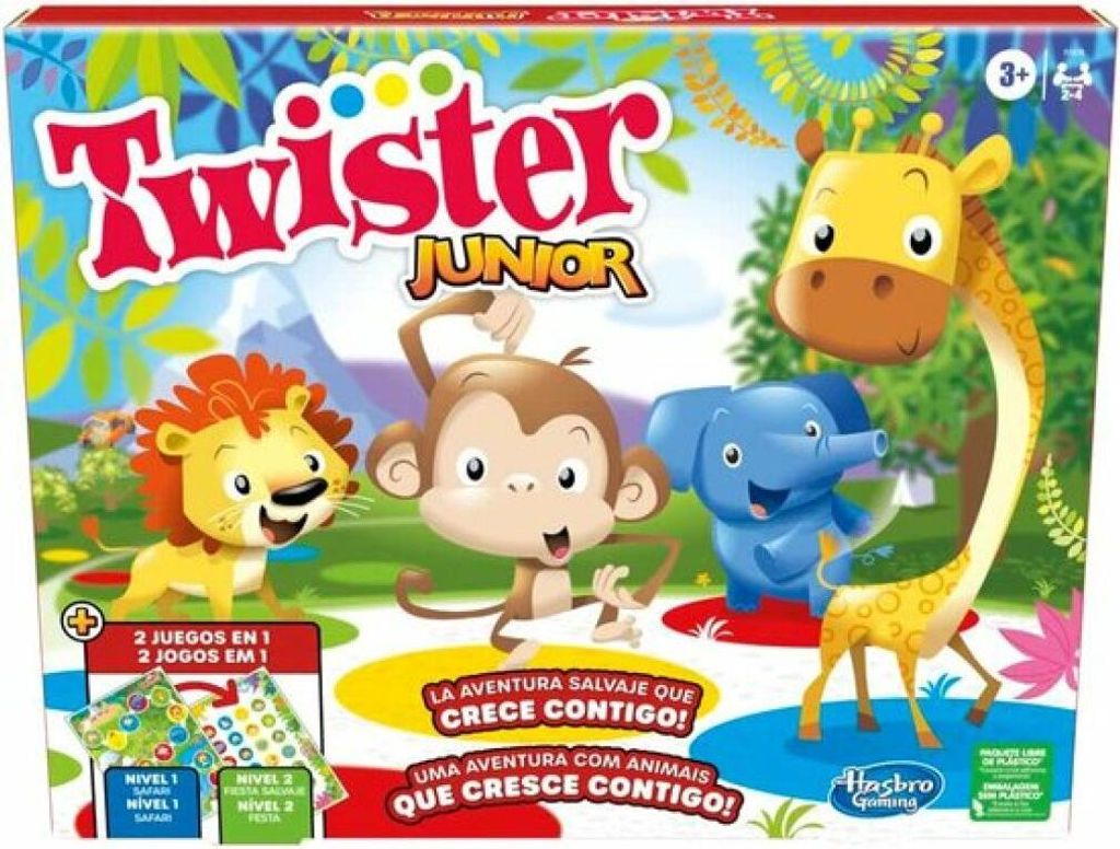 Hasbro Gaming Twister Junior, 3 Jahr(e), 10 min