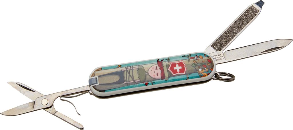 Victorinox Erwachsene Classic, 58mm, Wilhelm Tell Produktbild 