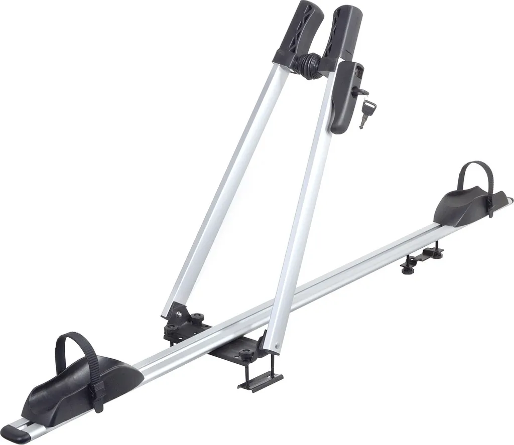 Porte-vélos de toit ALU-FIX en aluminium robuste pour barres de toit