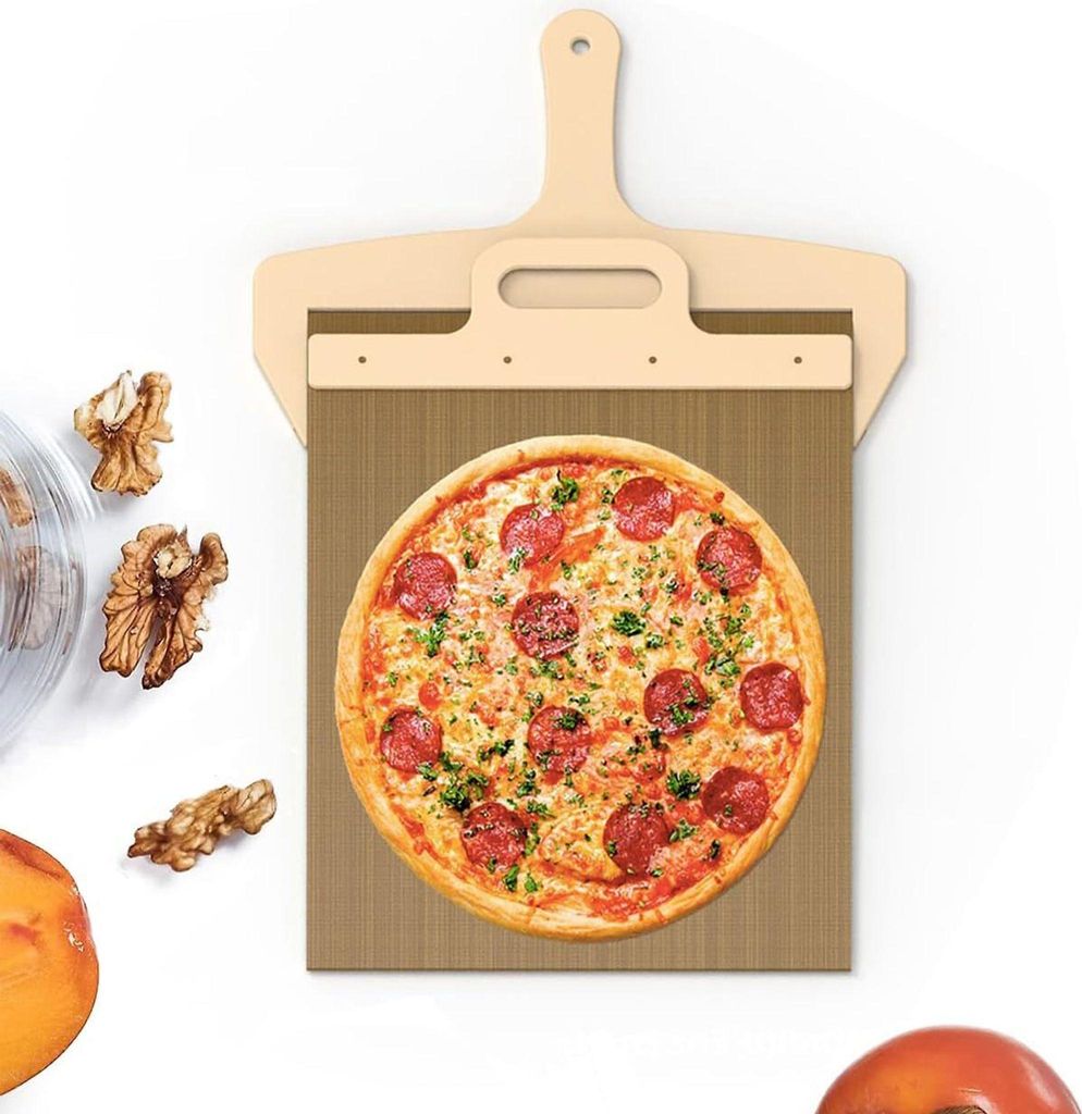 Sliding Pizza Peel - Pelle à pizza coulissante - Pelle à Image du produit 