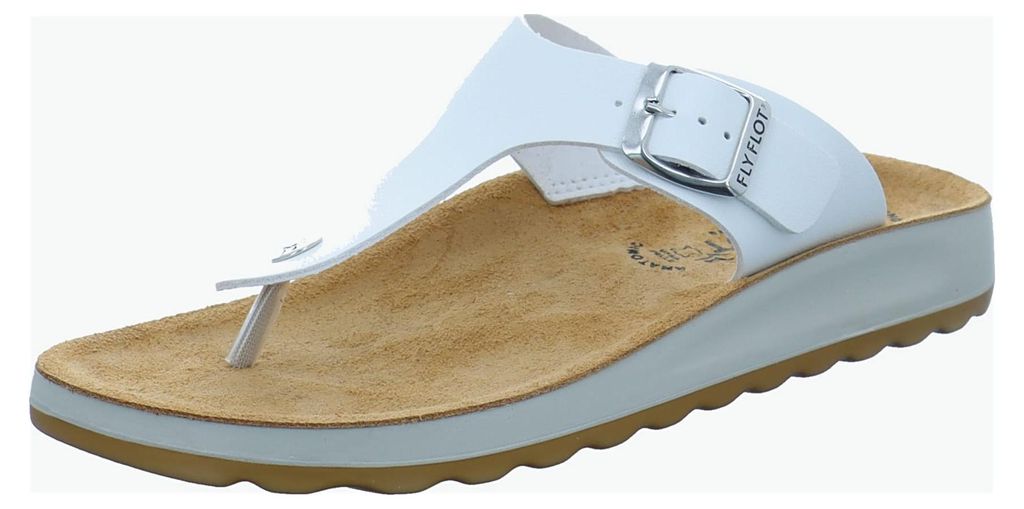 Fly Flot Zehentrenner Damen 32303834373931 Weiß 41 EU