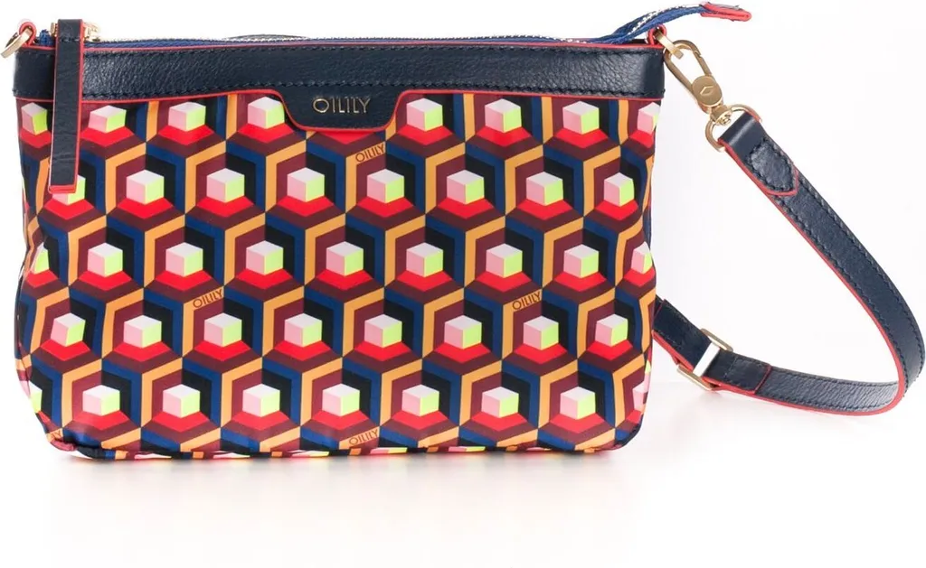 Sac Oilily Geo Diamonds Indigo : Organisez vos essentiels avec style