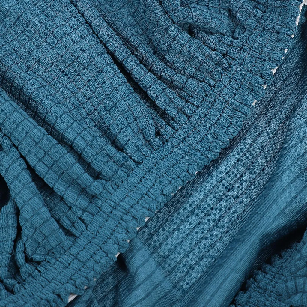 Housse de coussin dînette RV imperméable et extensible vert foncé - 5