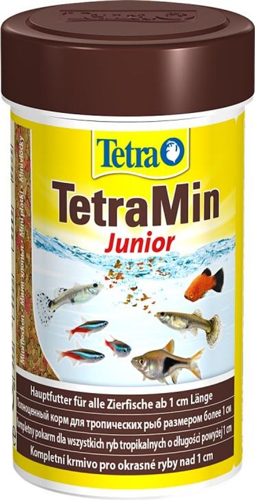 Tetra Min Junior 100ml - Aliment Tetra pour jeunes poissons Image du produit 