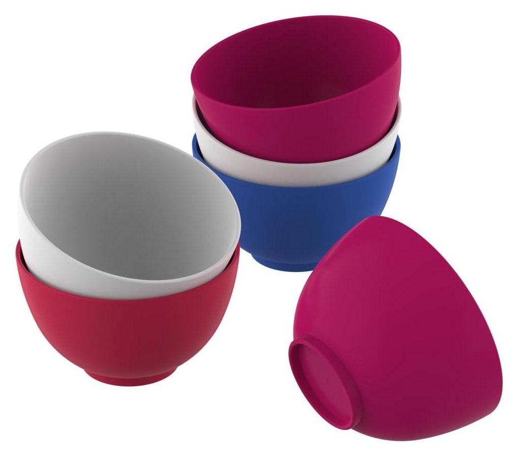 Miska na cereálie "1 Colour" matná standardní červená Obrázek produktu 