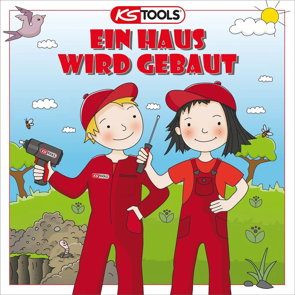 KS TOOLS 100213 Libro Educativo Full House per Piccoli Artigiani