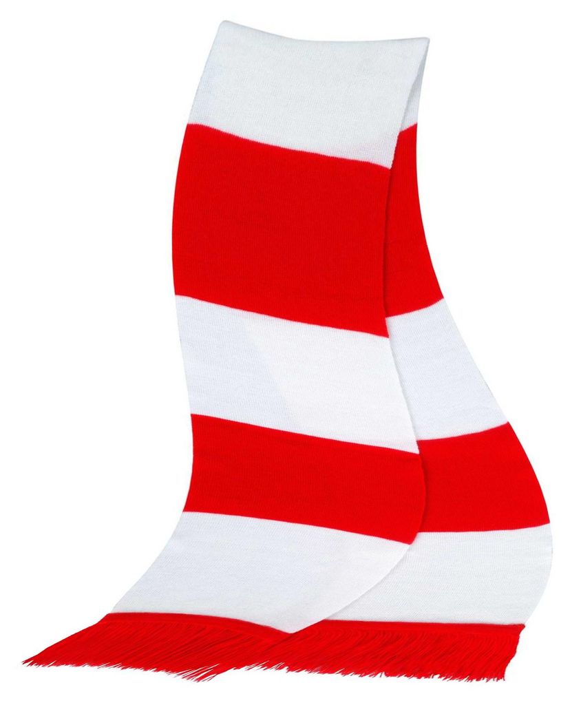 Result Winter Essentials - "Team" Schal RW10160 (Einheitsgröße) (Rot/Weiß)
