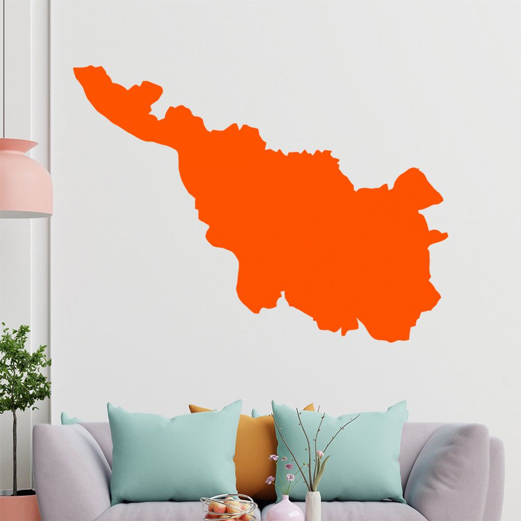 hauptsachebeklebt KIWISTAR Bundesland Bremen - Bremerhaven Wandtattoo in 6 Größen - Wandaufkleber Wall Sticker - Dekoration, Küche, Wohnzimmer, ...