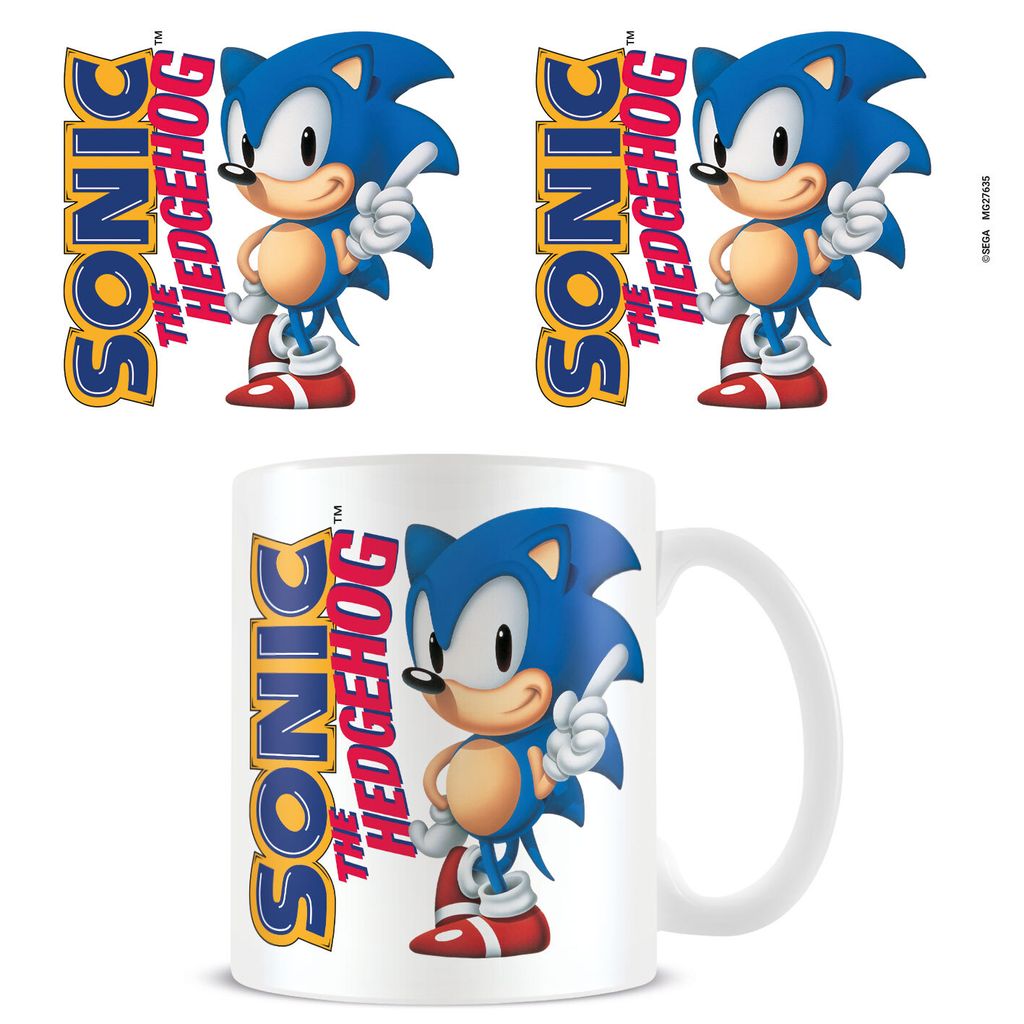 Sonic The Hedgehog Tasse Classic Gaming Icon Produktbild 