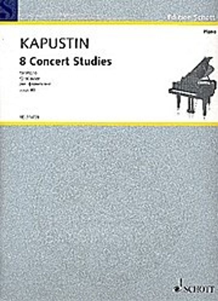 8 Concert Studies op.40 :for piano