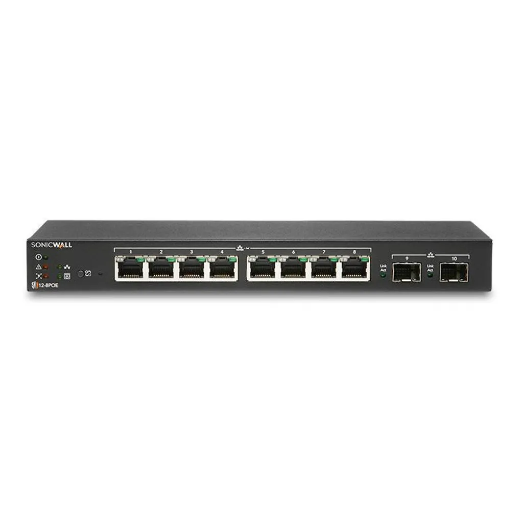 Éliminez les lenteurs réseau avec le switch SonicWALL SWS12-8 administré