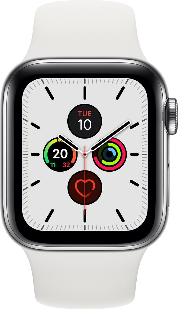 Apple Watch Series 5 GPS + Cellular 40mm Edelstahl Produktbild 