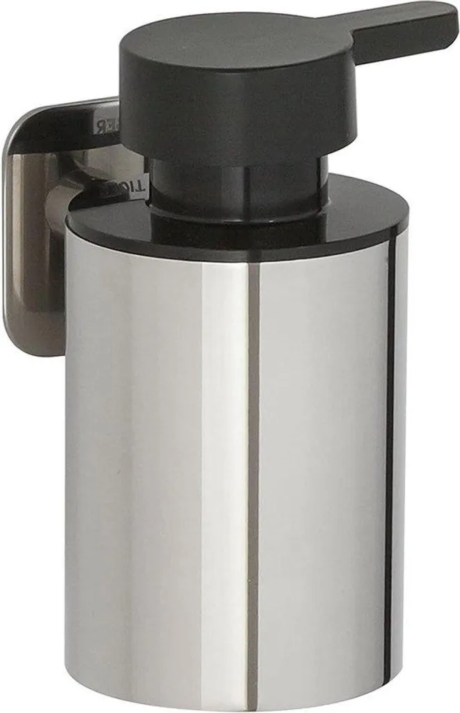 Distributeur de savon mural autocollant 3M en acier inoxydable poli