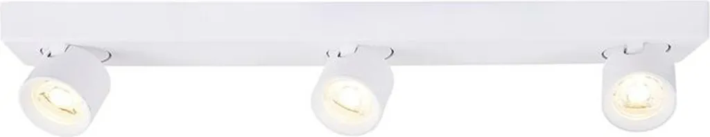 Luminaire Plafonnier pour Cuisine et Salon LED 3000K 54cm Blanc PLUTO