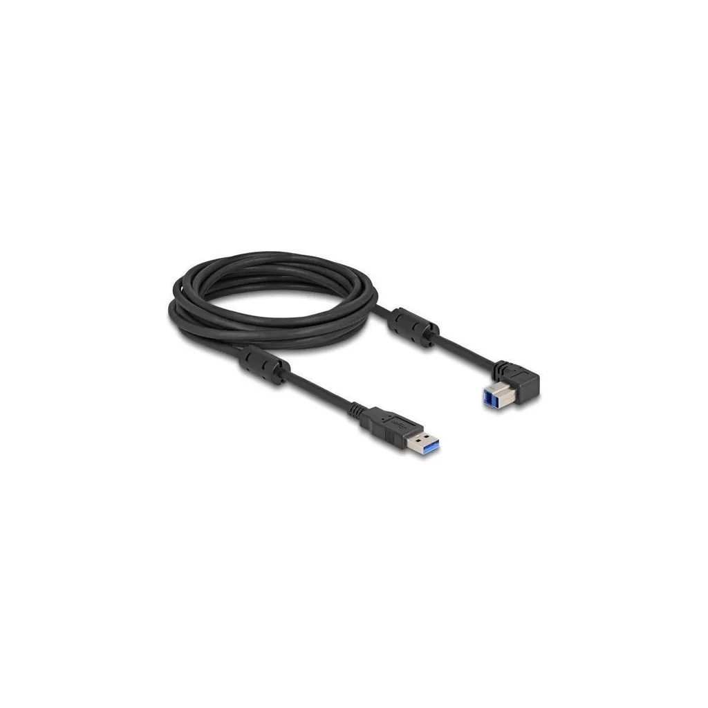 Évitez de plier vos câbles : Câble USB 3.0 Coude 90° vers le bas 5m Noir - 2
