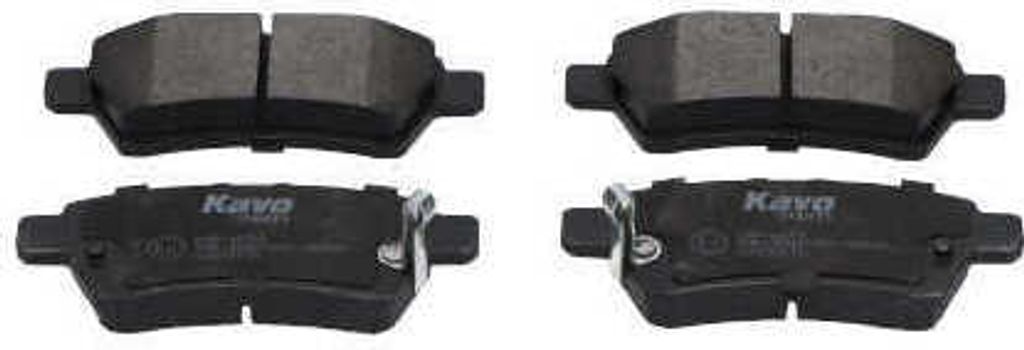 KAVO PARTS Bremsbeläge Satz Hinten Bremsklötze für NISSAN NP300 Navara Pickup (D40) KBP-6575