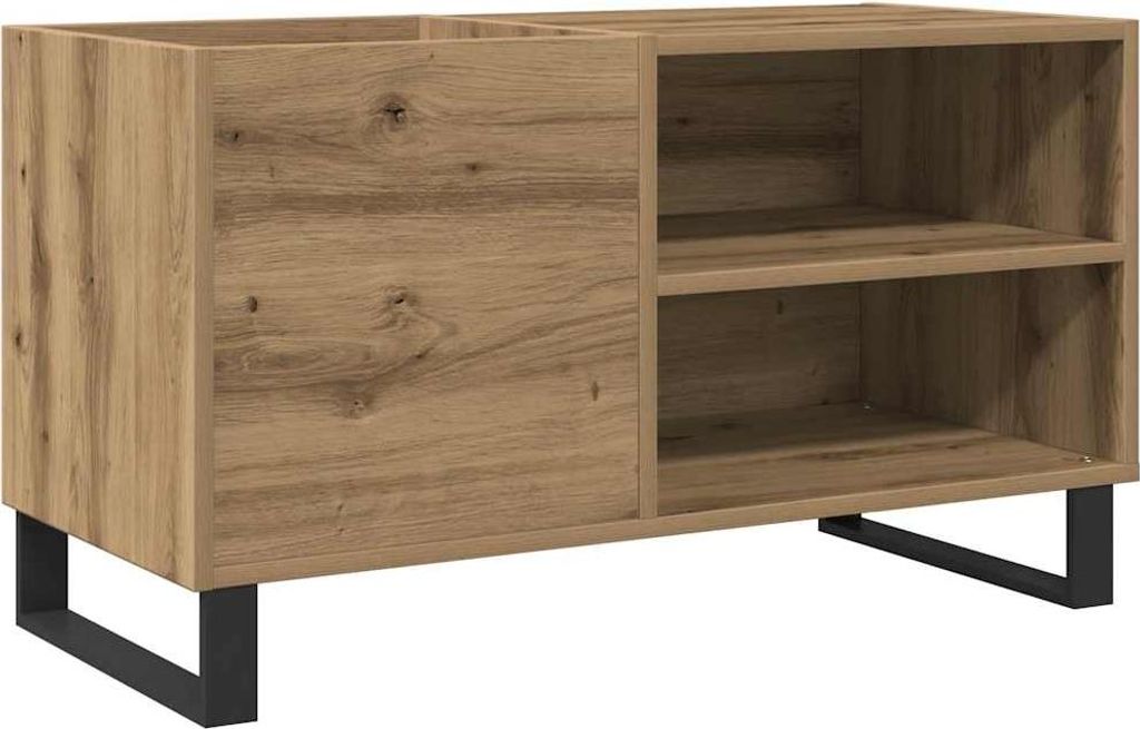 vidaXL Plattenschrank Artisan-Eiche 84,5x38x48 cm Holzwerkstoff