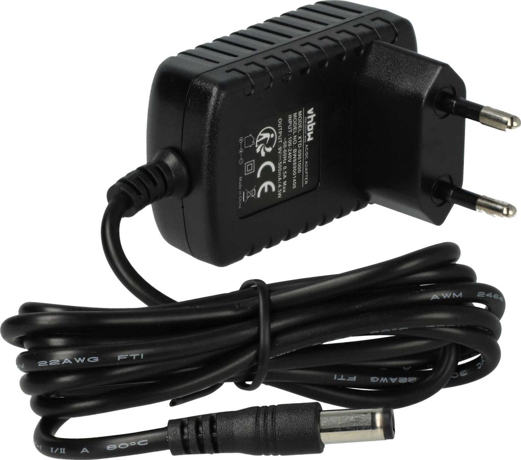 vhbw Netzteil kompatibel mit Ibanez Overdrive-Pedal Multieffektgerät - 1,45 cm