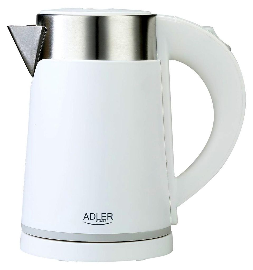 ADLER AD 1372w, elektrische waterkoker, wit Productafbeelding 