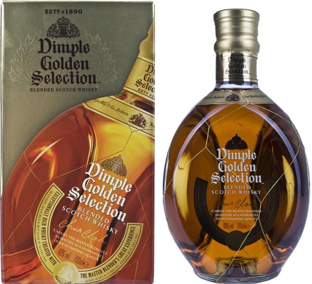 Dimple Scotch Blended Golden Selection Whisky