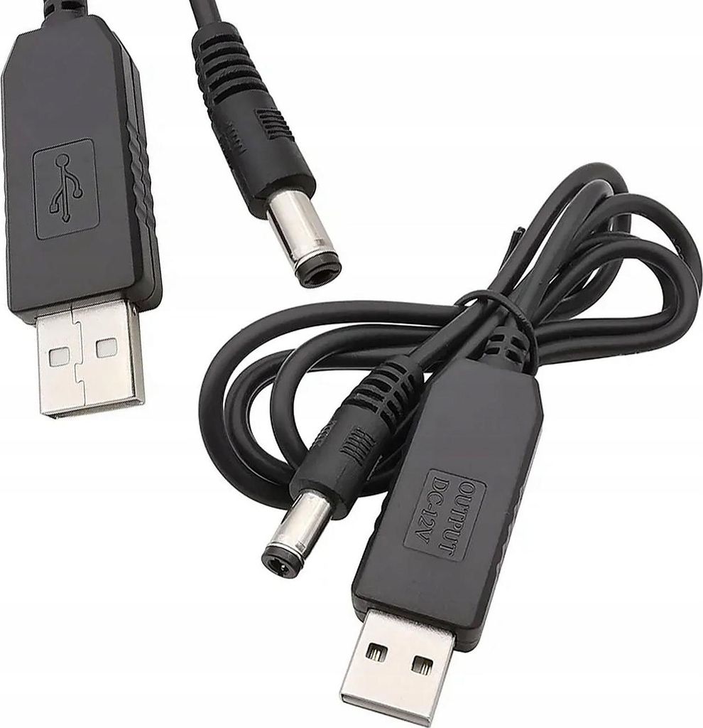 USB konvertor DC konektor 5,5x2,1 mm 5V-12V Step Up Obrázok produktu 
