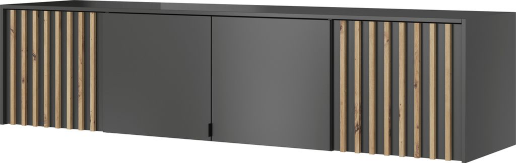 MINIO Extension d'armoire NELLY 4D Artisan chêne / graphite Image du produit 