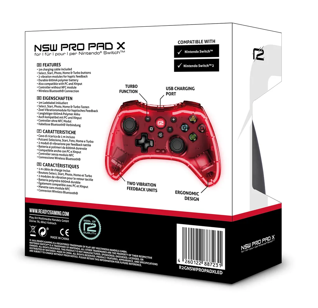 Casque de Jeu Game Pro X 2 LED ready2gaming Idéal pour Streaming et E-sport - 2