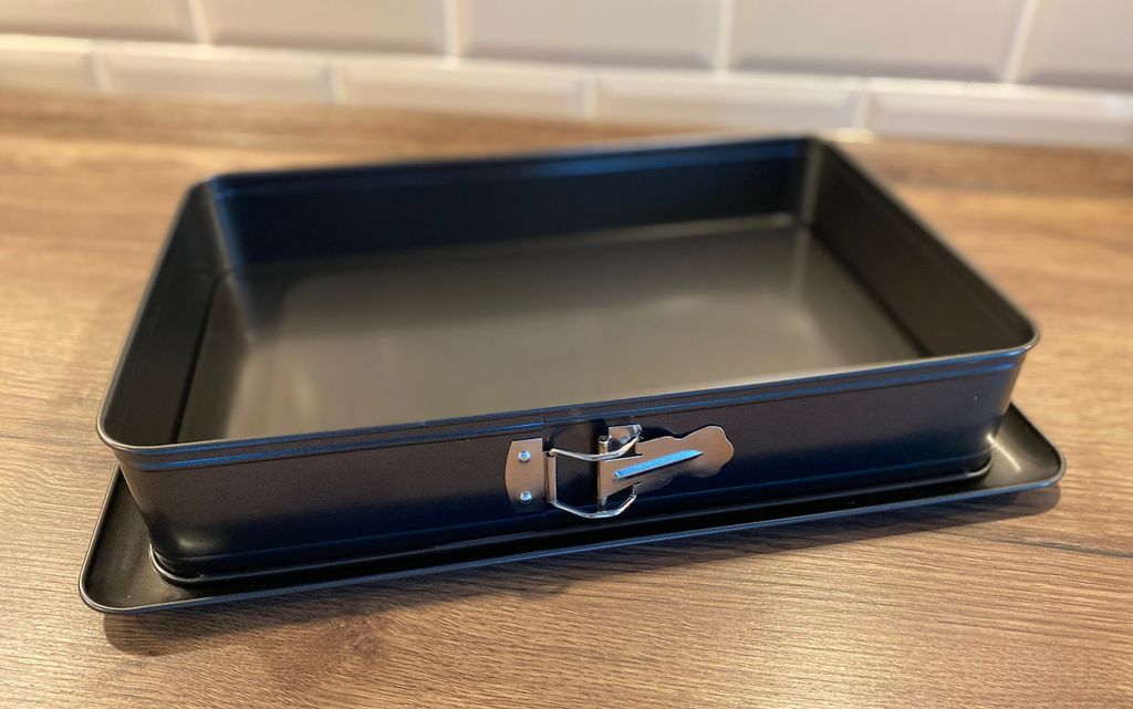 ZENKER Rechteckige Springform mit ILAG Technology und abnehmbaren Rand B 38 x H 7 x T 25 cm