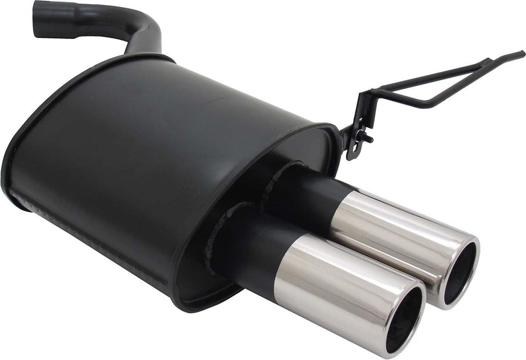 Novus športový výfuk pre BMW E90 / E91 2x76mm zadný tlmič s Obrázok produktu 