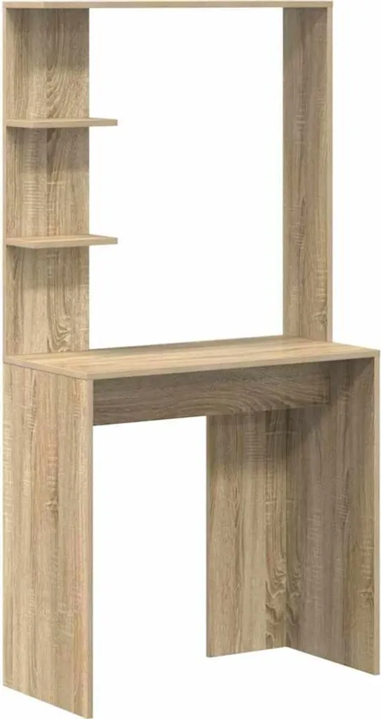 Postazione Smart Working Best Möbel Rovere 78cm | Ergonomia e Spazio - 2