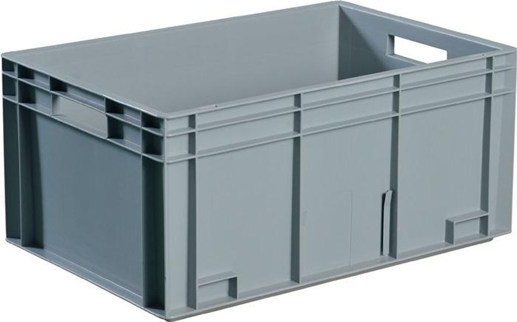 Transportstapelbehlter L600xB400xH280mm grau PP Produktbild 