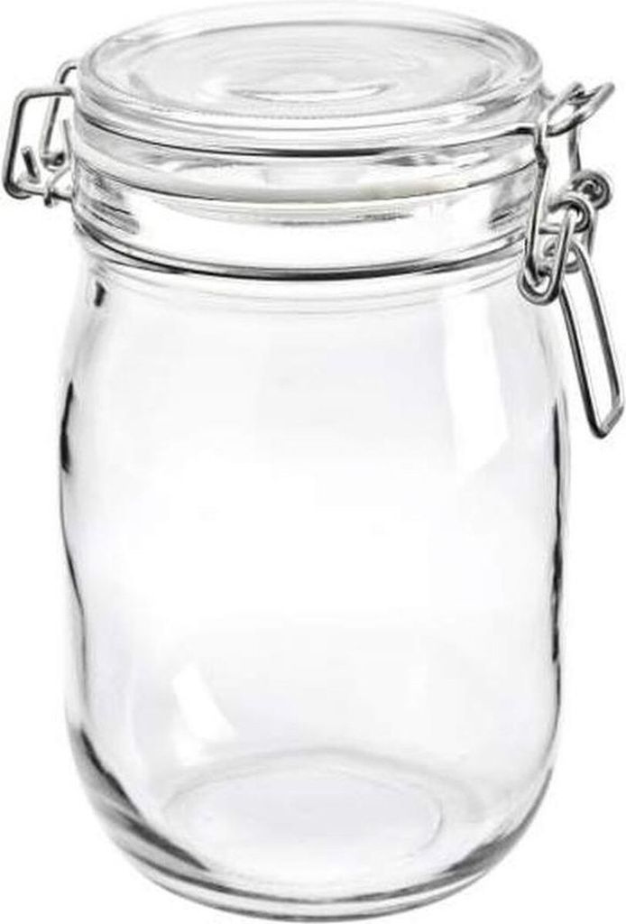 Weckglas - Vorratsglas - Transparent - 1 Liter - 1 Stück